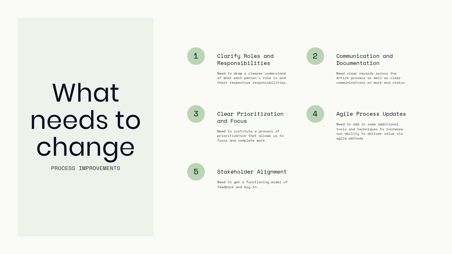 Five areas that need to change in government IT processes